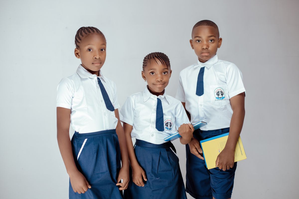 Learners at Busy Bees Foundation School