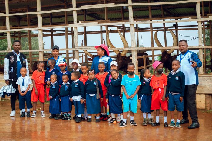 Learners on an educational trip