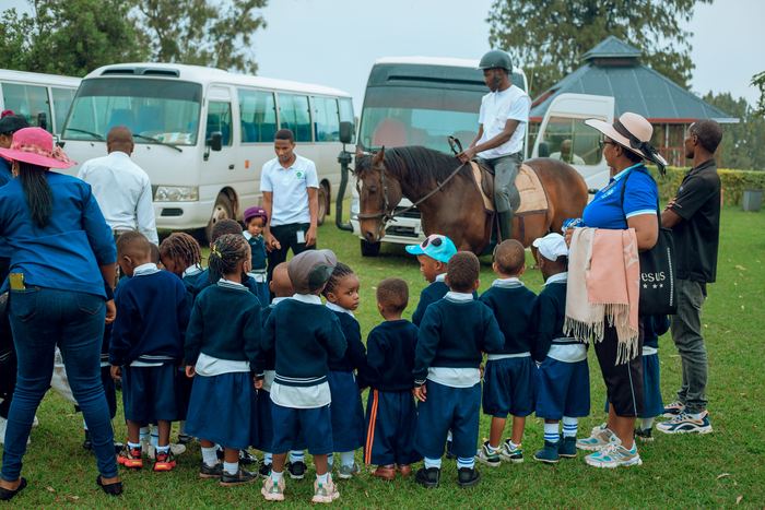 Learners on an educational trip